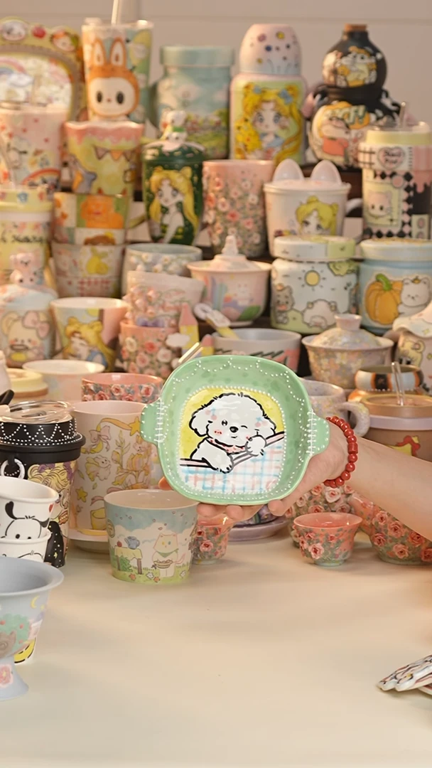 其他景德镇釉下彩手绘设计师款陶瓷