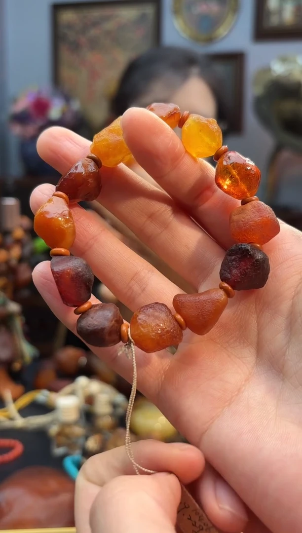 手串琥珀未镶嵌手串