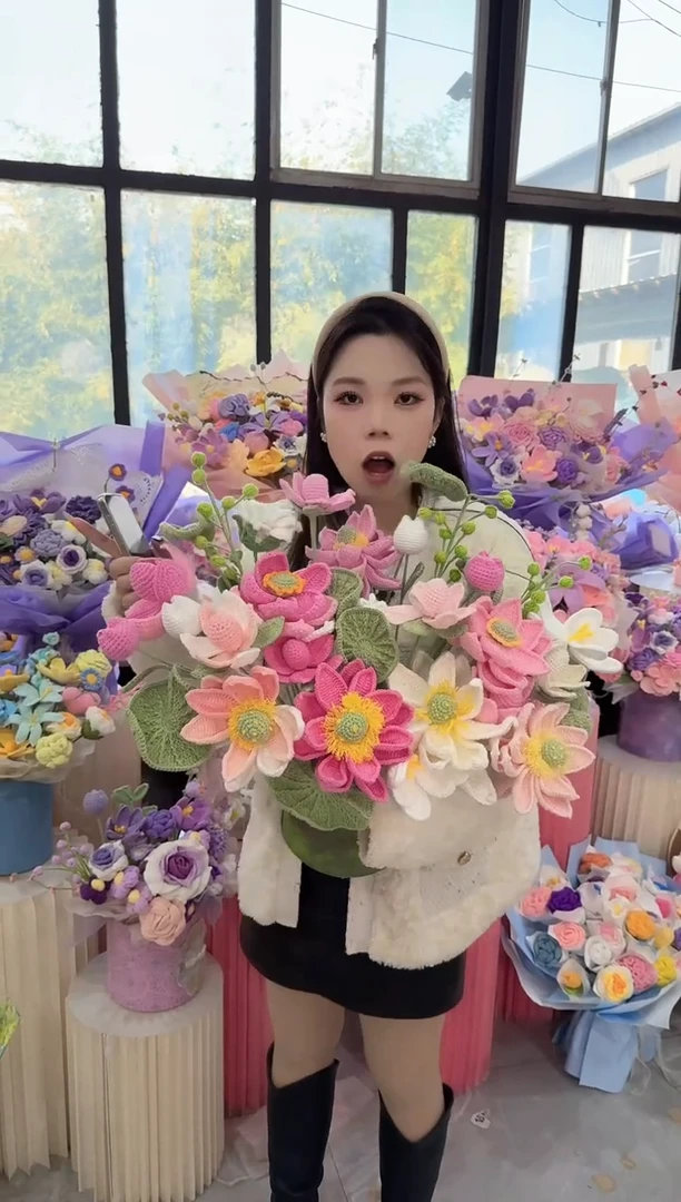 非遗手工定制花束，孤品清仓！