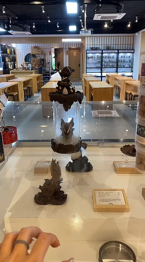 香篆1清仓福利-大闹龙宫有罩倒流香炉