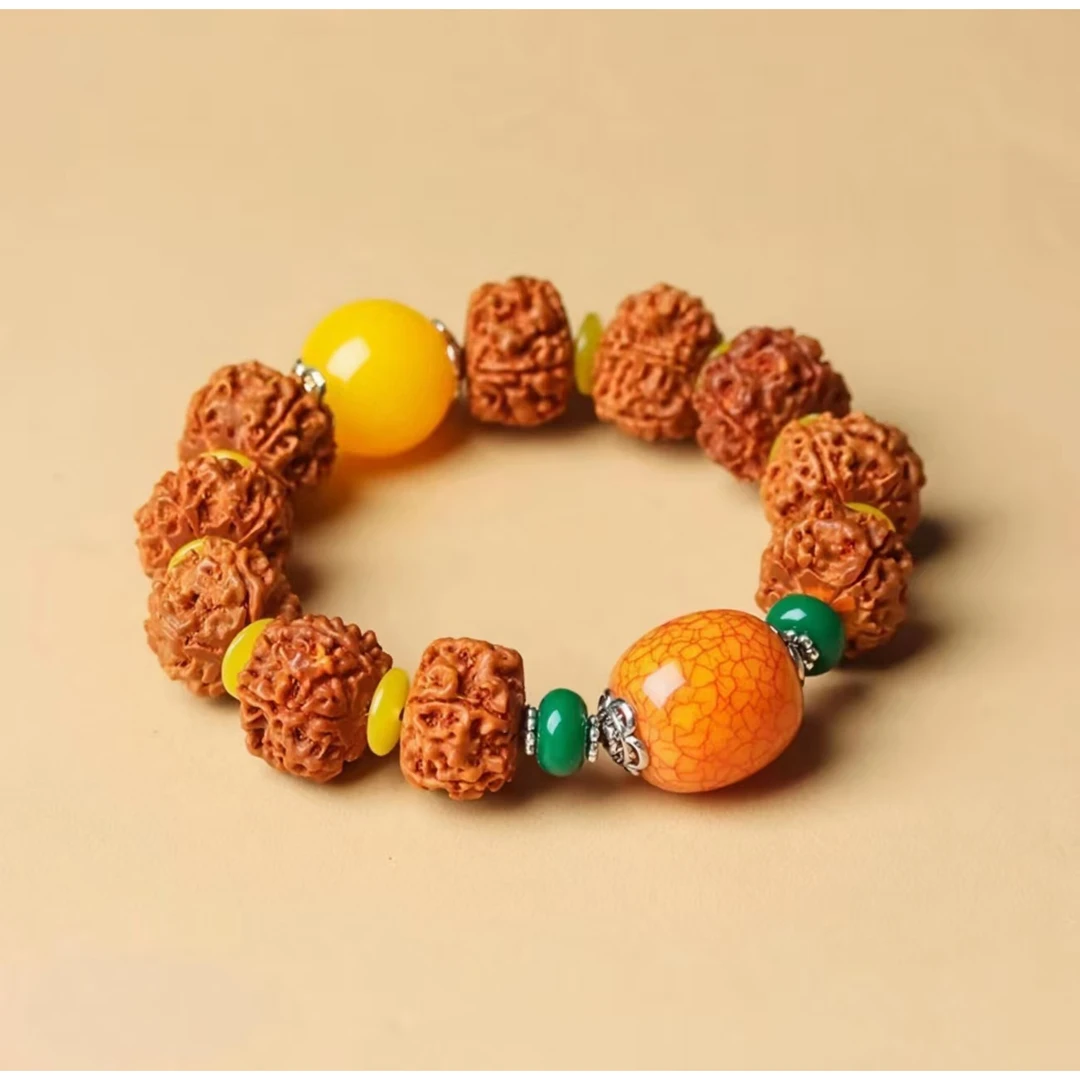 金刚菩提手串18mm 带圆珠单圈（无礼盒）S1152