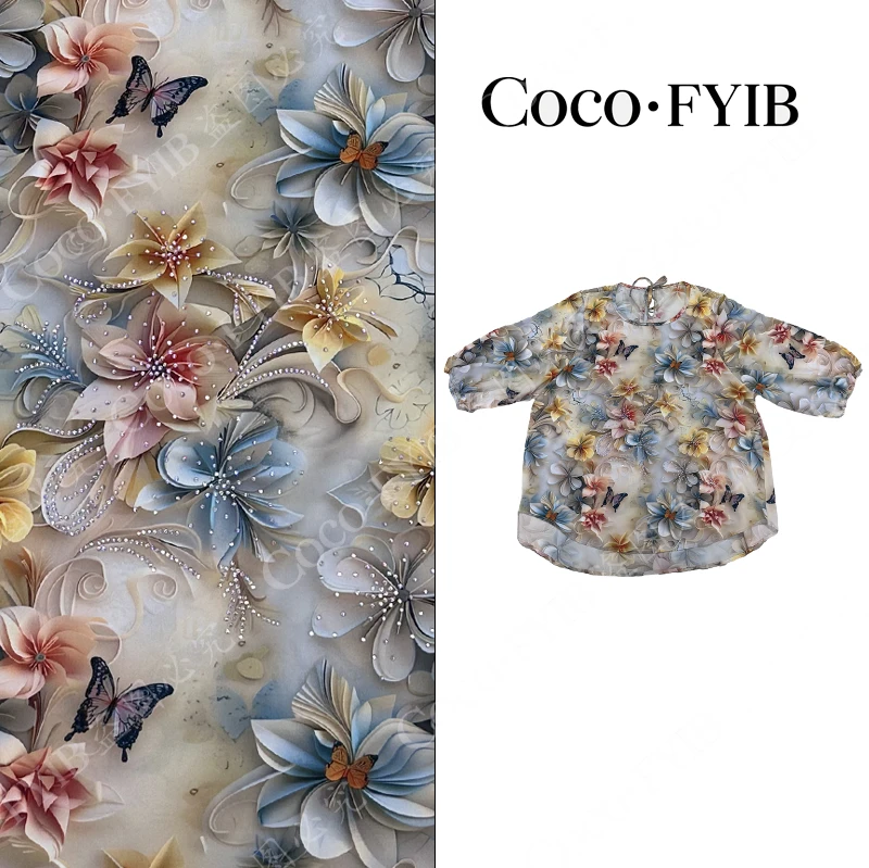 富贵花--夏季薄款清爽女装气质夏威夷风432