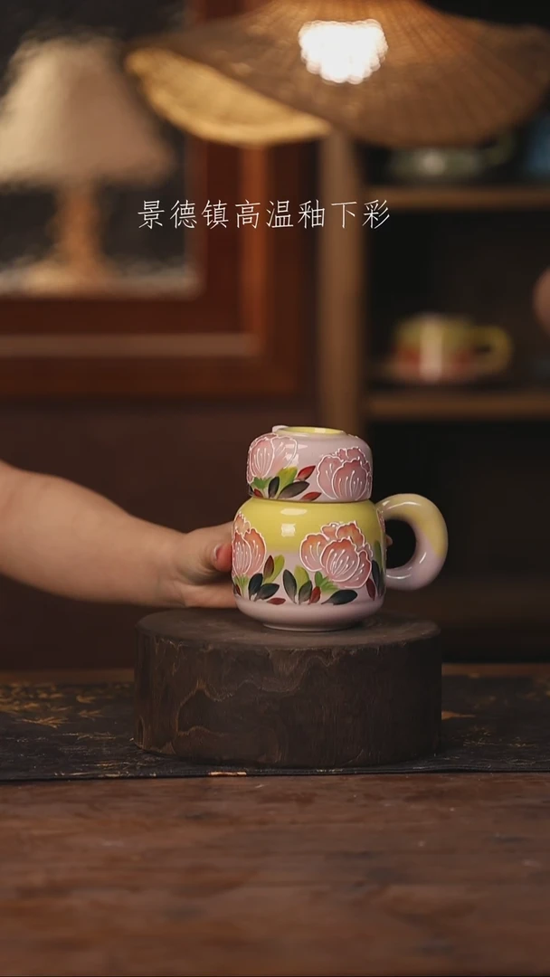 景德镇高温釉下手绘陶瓷156