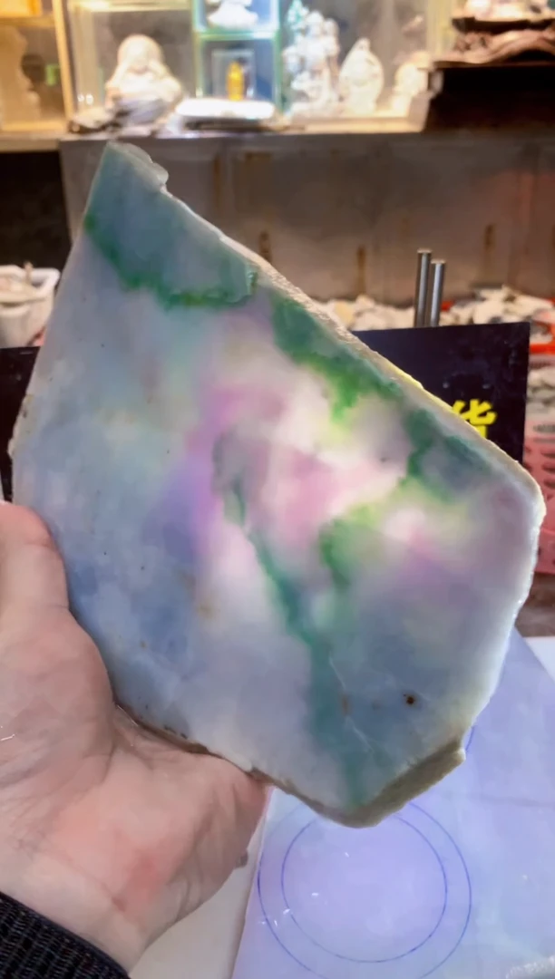 未镶嵌挂件翡翠0朗0翡翠珠宝406