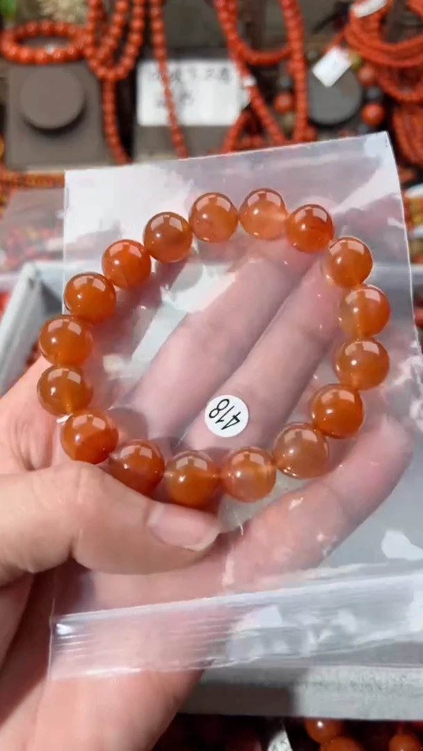 【闪购商品】南红玛瑙手串未镶嵌12+