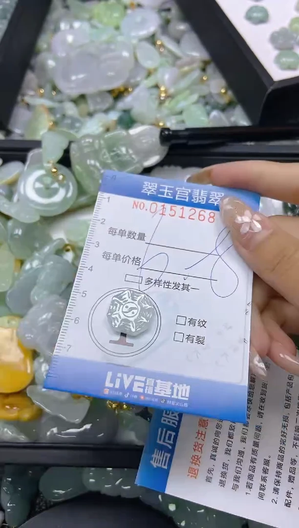 翡翠未镶嵌颈饰闪购0151268