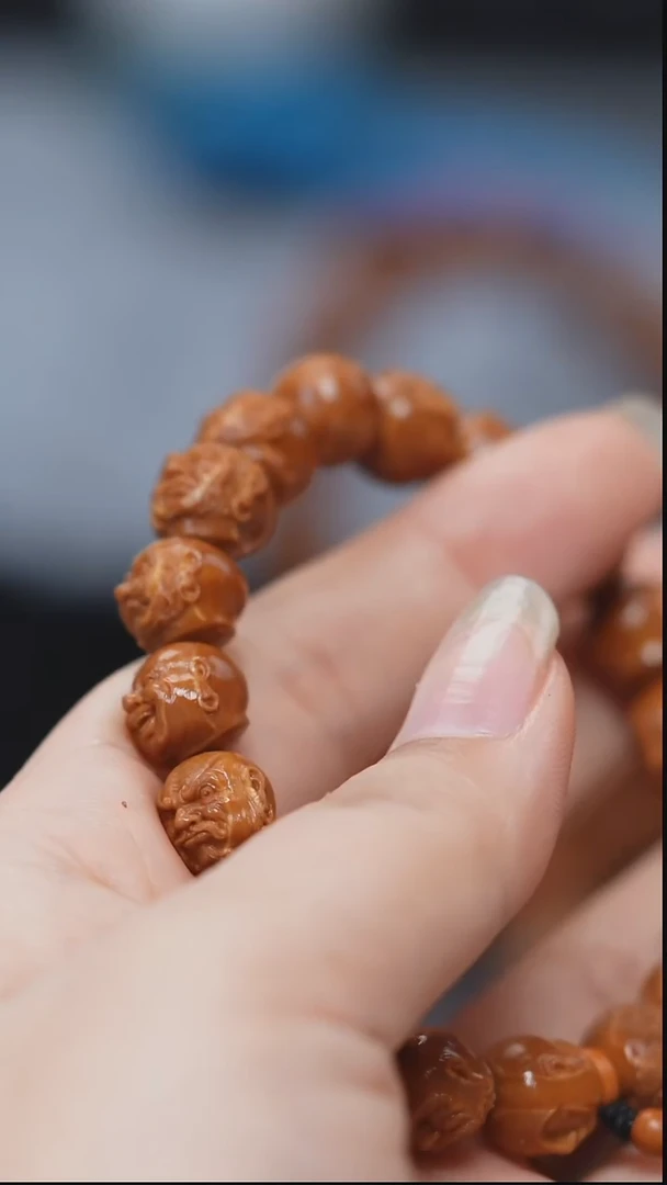 手串/手链橄榄核胖*鱼橄榄核