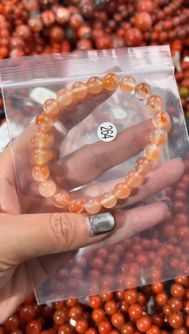 未镶嵌手串南红玛瑙8+