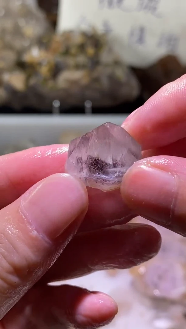 未镶嵌珠宝半成品水晶87号四川超七花园水晶