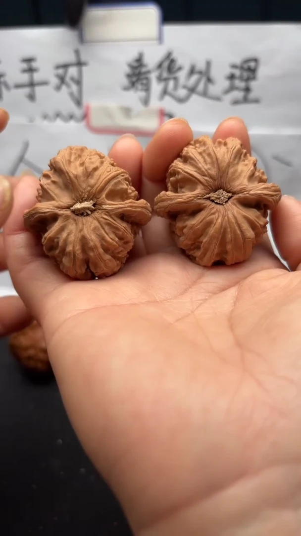 吊坠文玩核桃12白狮子