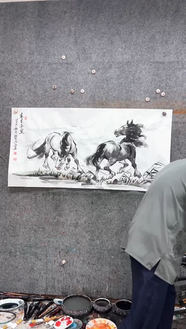 国画志在千里 带收藏证书