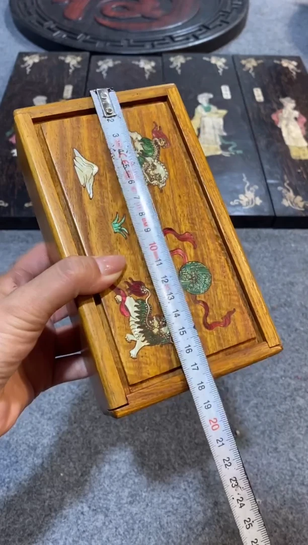 香榧木紫檀拆件雕刻板以直播间实物为准微瑕老物件