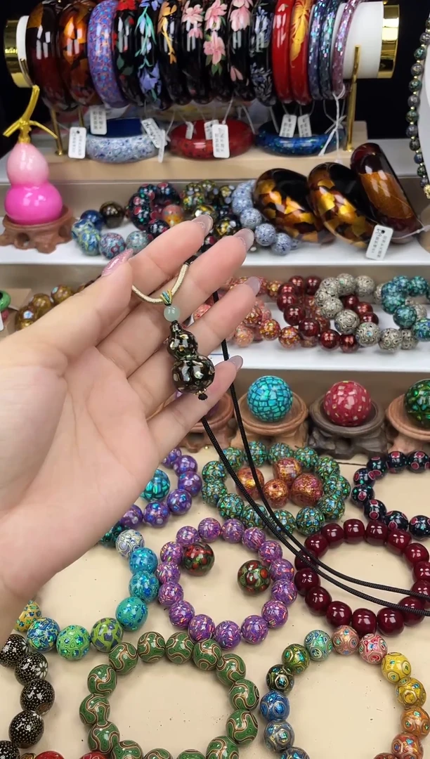 云栖大漆黑金葫芦