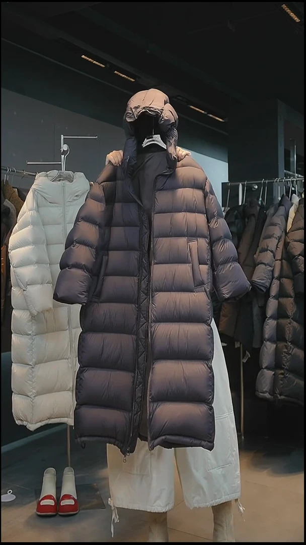 95绒黑巧长款95绒黑巧长款