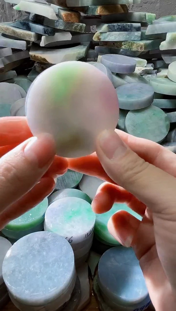 裸石翡翠天然翡翠A货玉 南 295