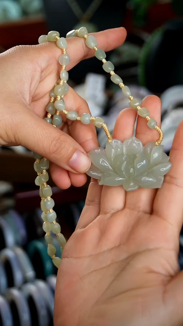 颈饰未镶嵌和田玉002