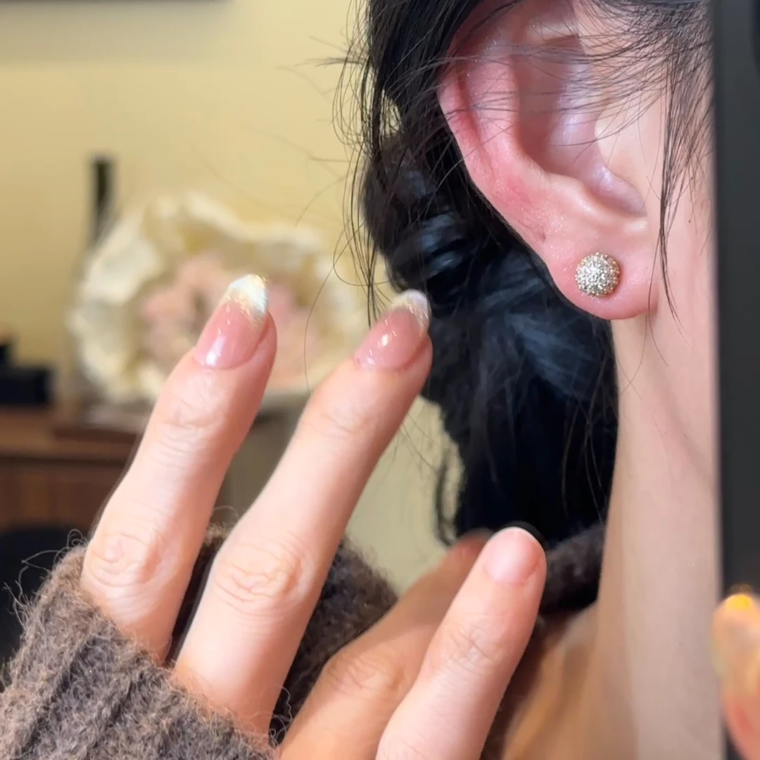 H682耳钉复古简约百搭时尚