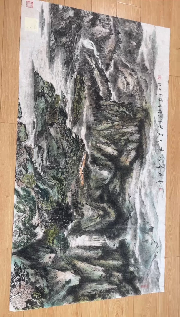国画国画山水花鸟作品