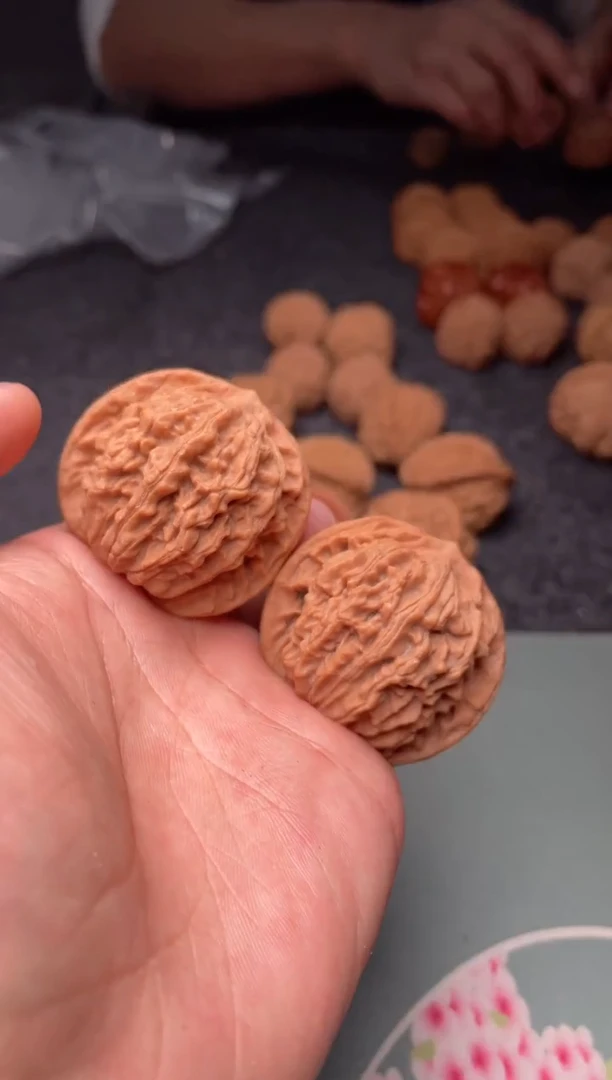 把件文玩核桃a153  盘龙纹   43尺