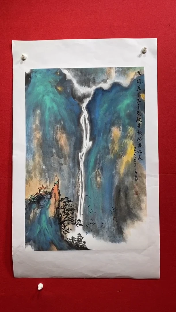 国画国画NYQ杰牛云勤老师作品