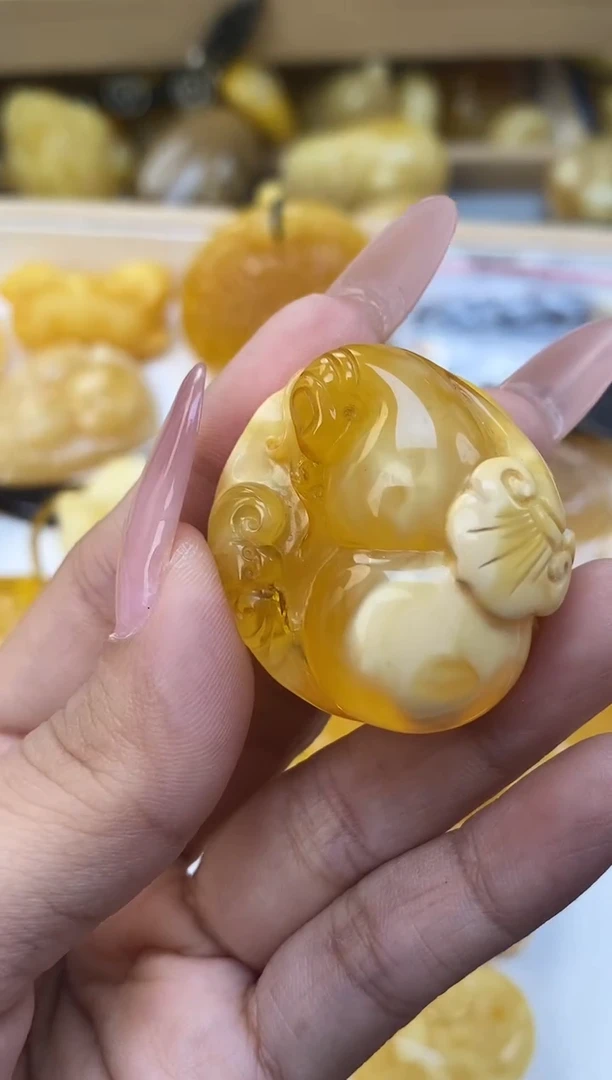 未镶嵌琥珀裸石天然琥珀蜜蜡