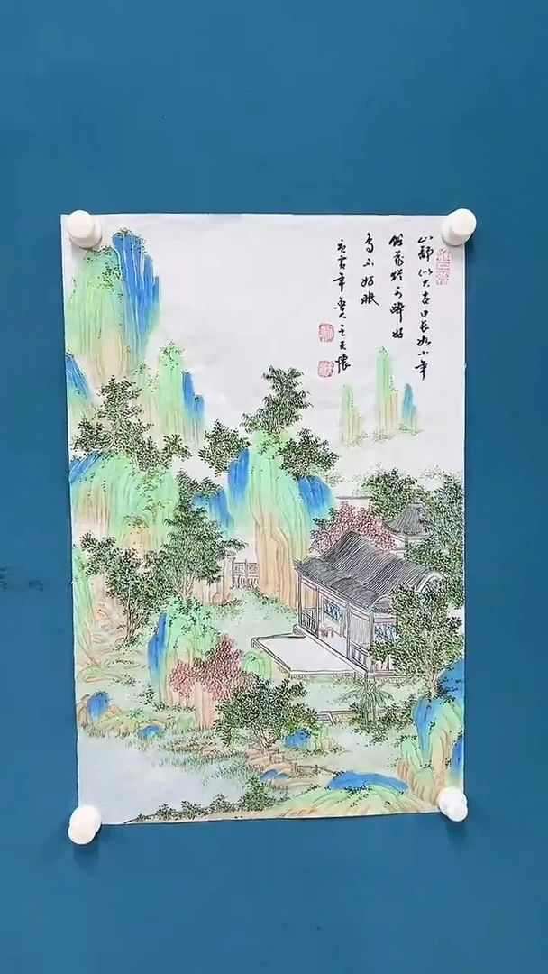 【闪购商品】国画2.21-甄选-王夫怀-四尺三开-08