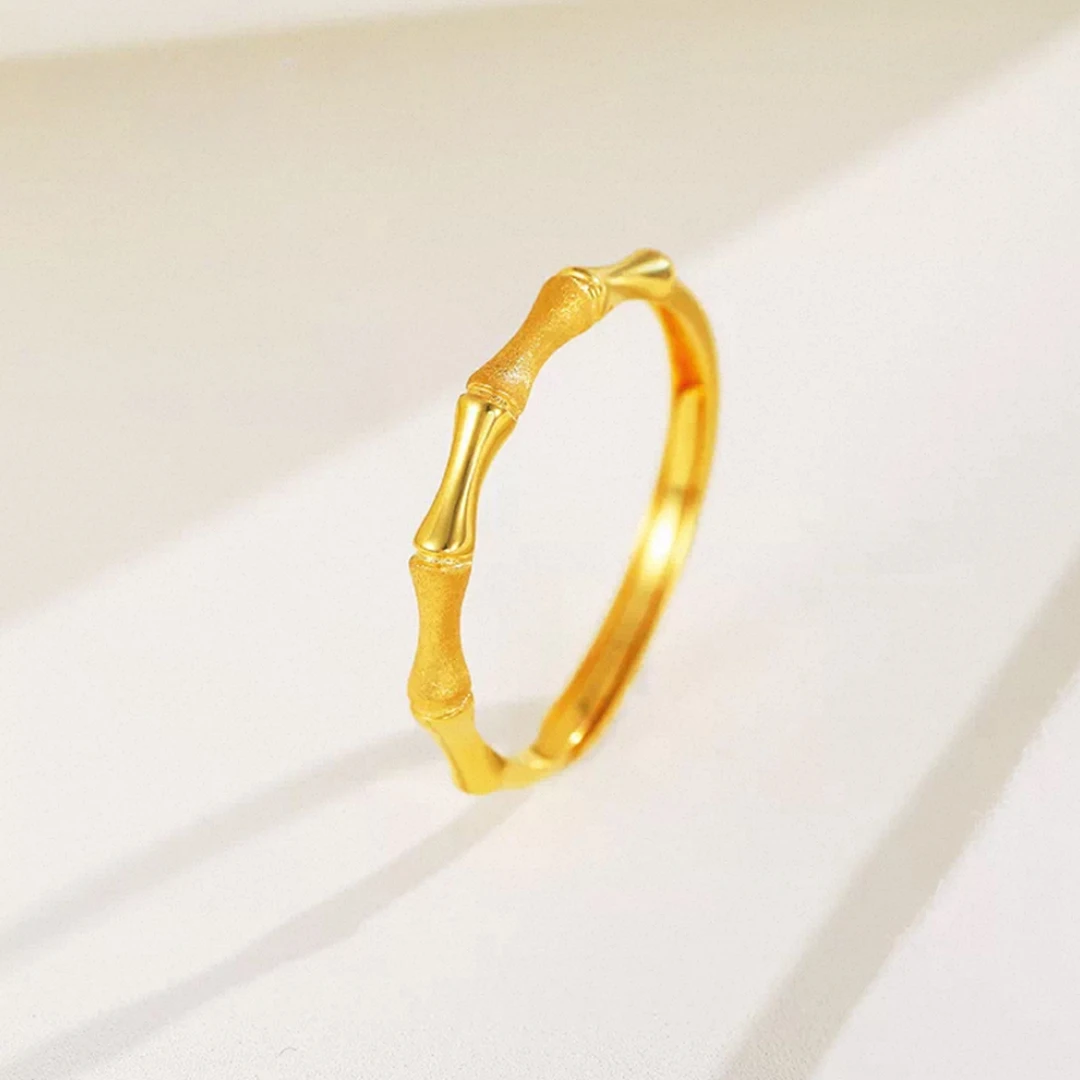 【清货专属链接】 BY0013   竹节高升戒指