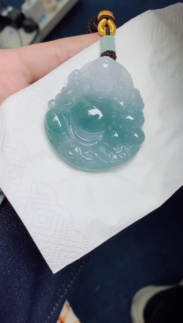 颈饰未镶嵌翡翠缅甸天然翡翠