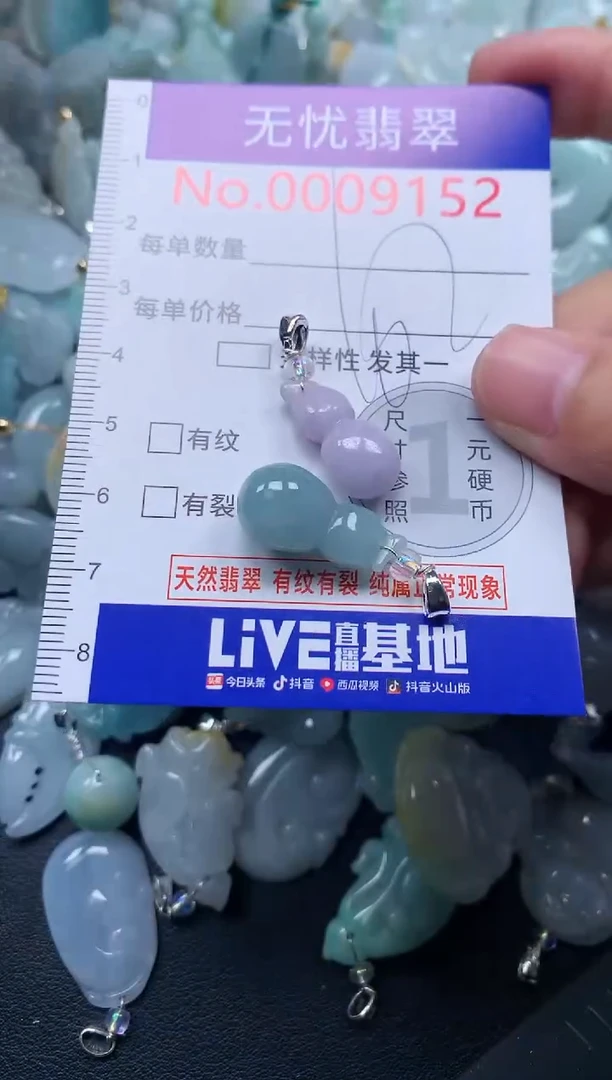 颈饰未镶嵌翡翠9152