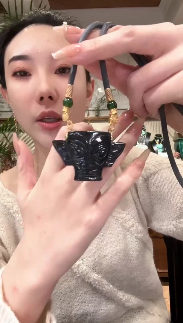 【闪购商品】翡翠颈饰未镶嵌国风