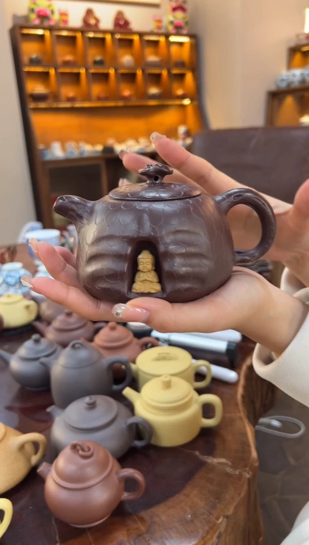 【闪购商品】紫砂茶壶【头哥手工壶】禅定供春