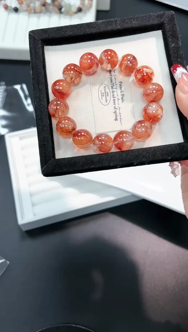 【闪购商品】水晶手串未镶嵌22d多样性发其一/1条15mm默认微瑕