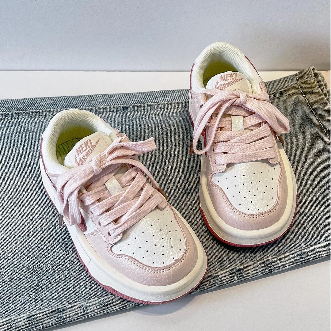 巴拉aj儿童运动鞋女童鞋粉色2025新款秋季篮球鞋中大童男童鞋子潮