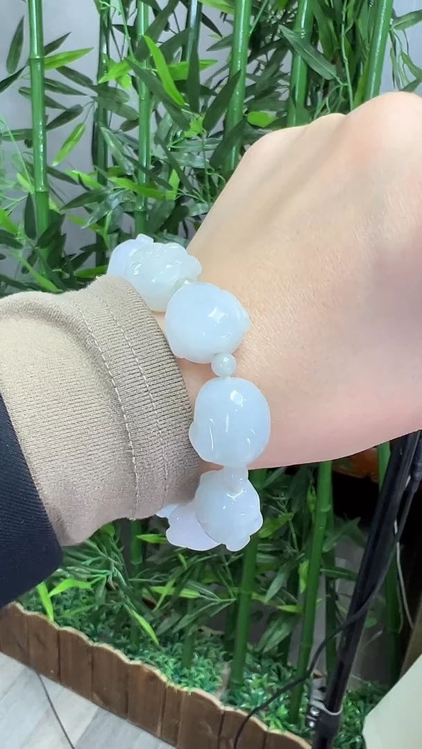 未镶嵌手串翡翠手串