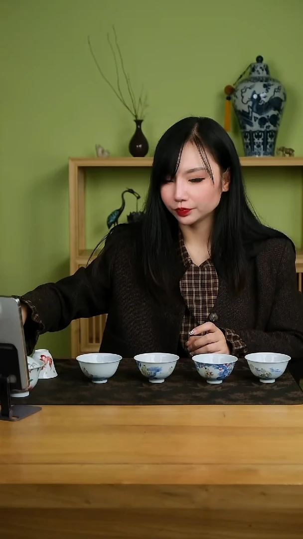 景德镇手工手绘陶瓷杯