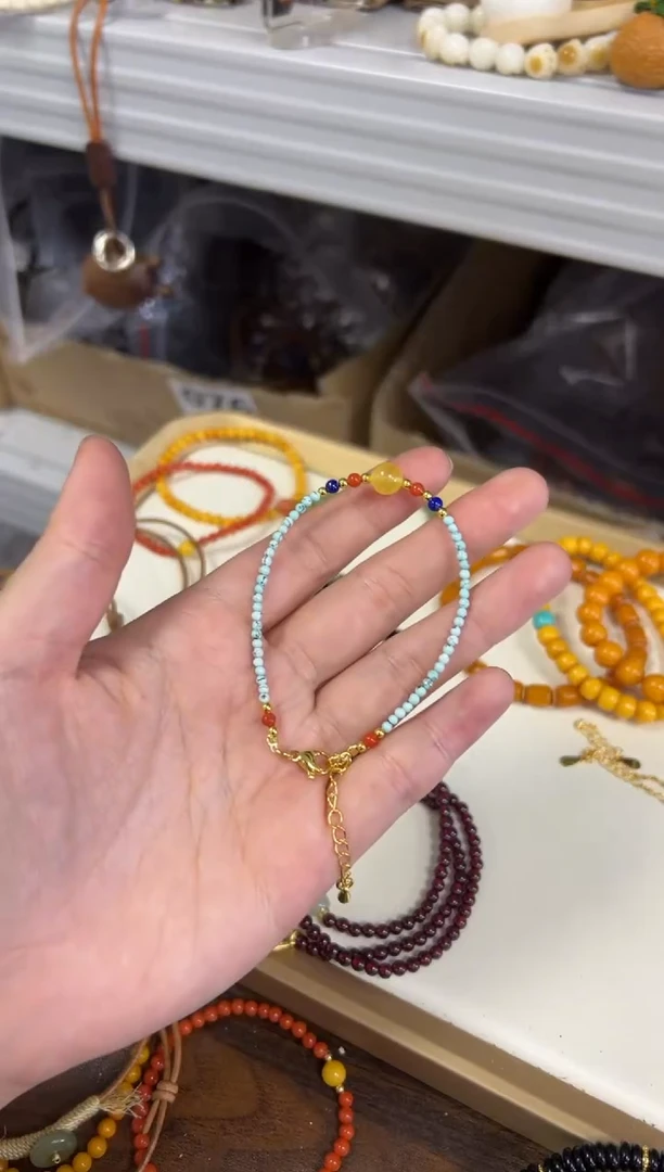 未镶嵌蜜蜡手链蜜蜡小米松多宝款小手链[1064]