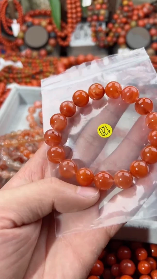 【闪购商品】南红玛瑙手串未镶嵌12
