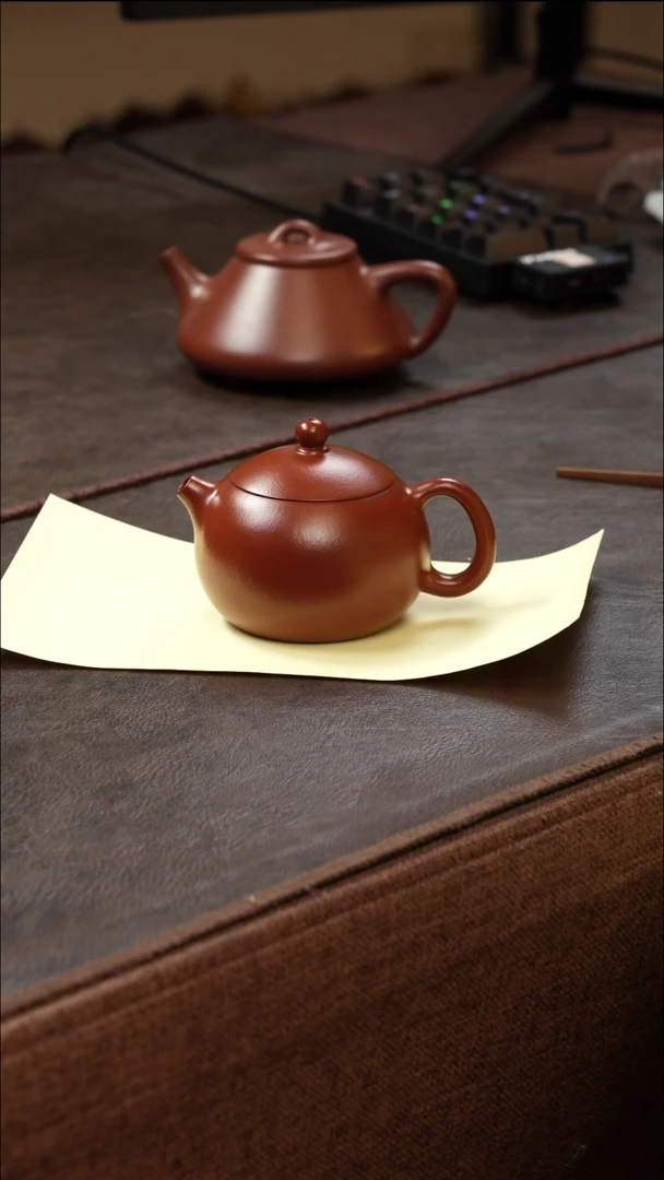 茶壶紫砂壶·12朱泥西施150cc