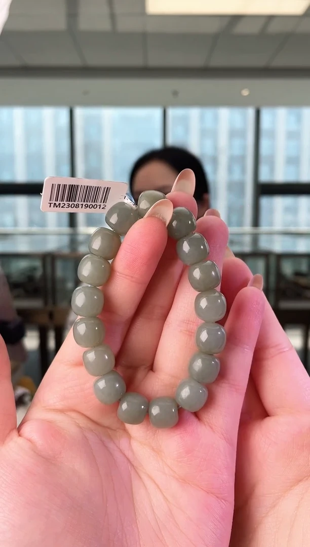 未镶嵌手串和田玉12mm老型珠