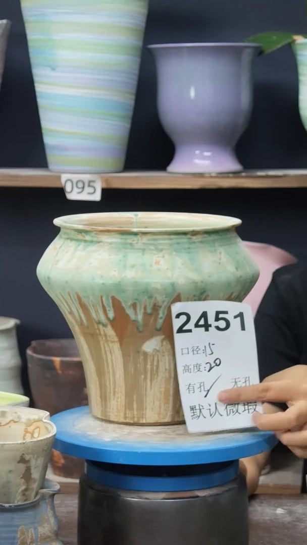 景德镇花盆默认微瑕2451