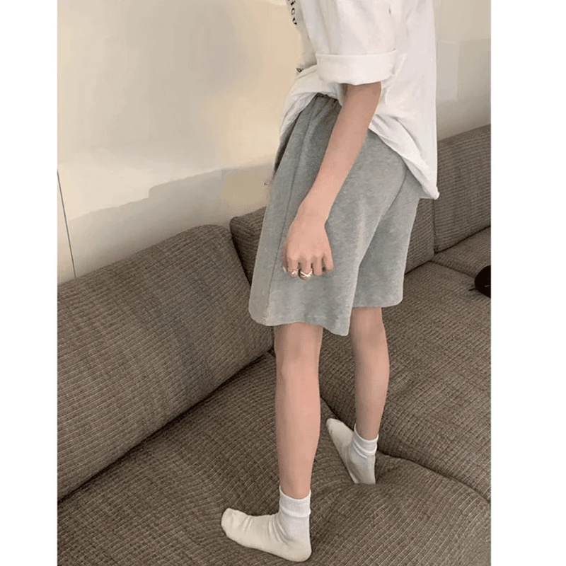 孕妇裤子短裤夏季宽松休闲运动阔腿外穿托腹裤薄款五分裤不勒肚夏
