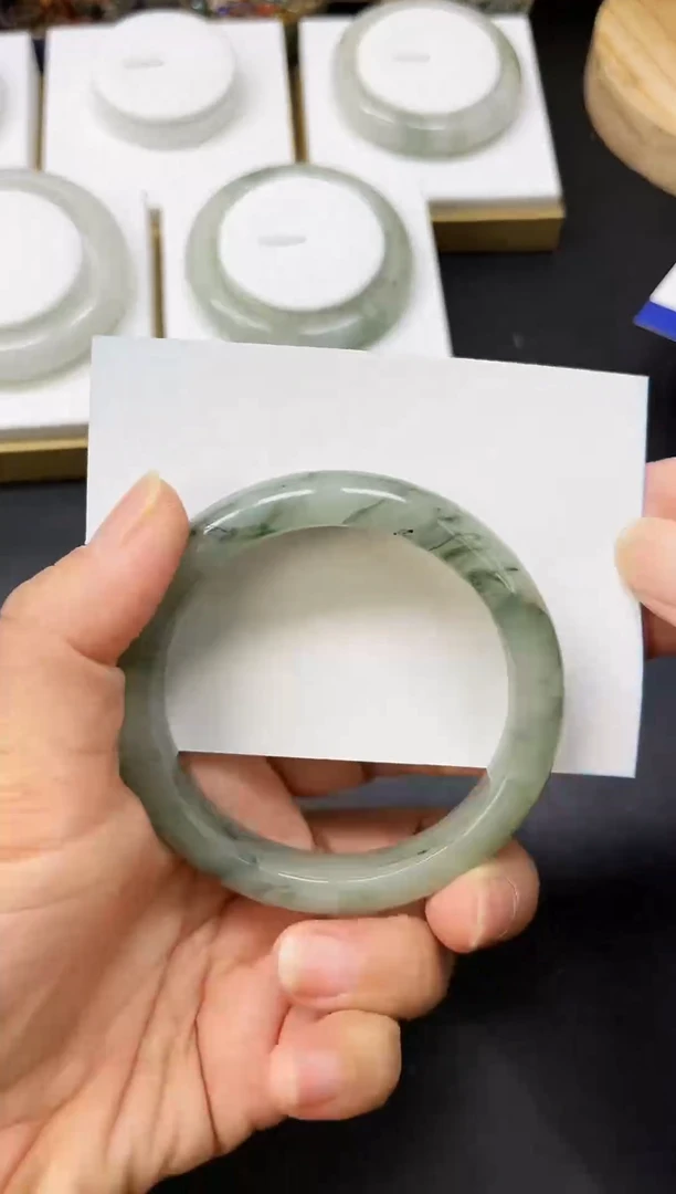 未镶嵌手镯石英质玉A42-57/58/59