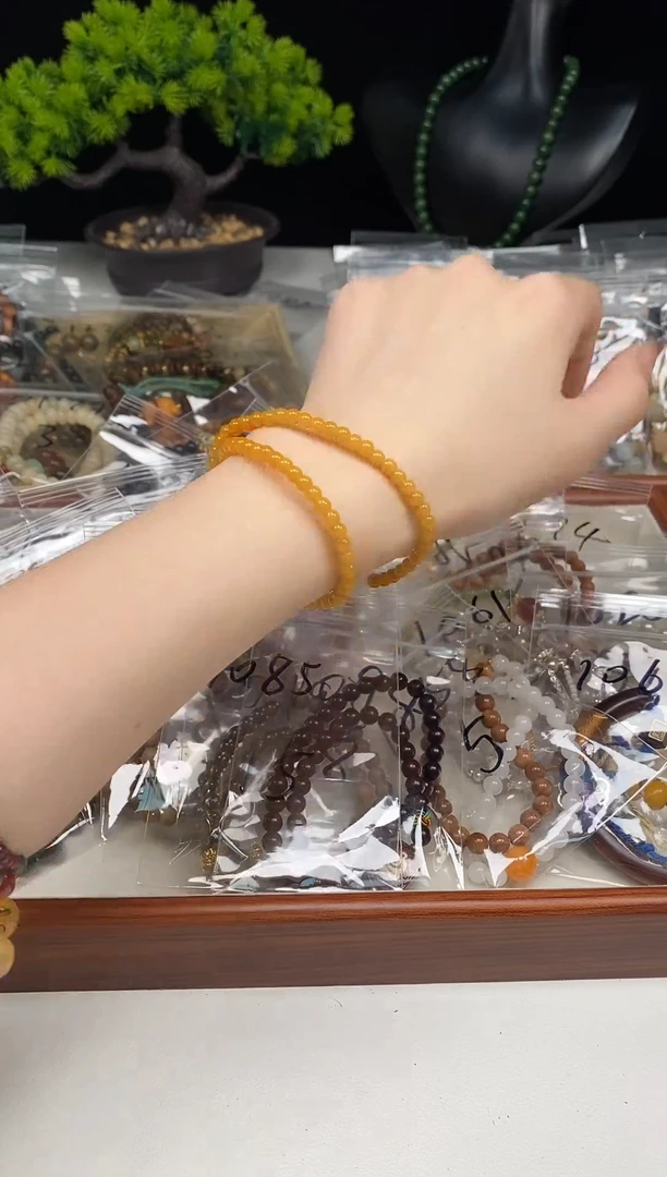 白玉菩提手串1085