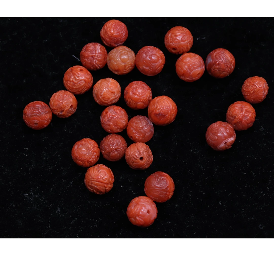 原矿无优化大水沟龙珠9-10mm左右多样性发一颗有纹裂介意慎拍