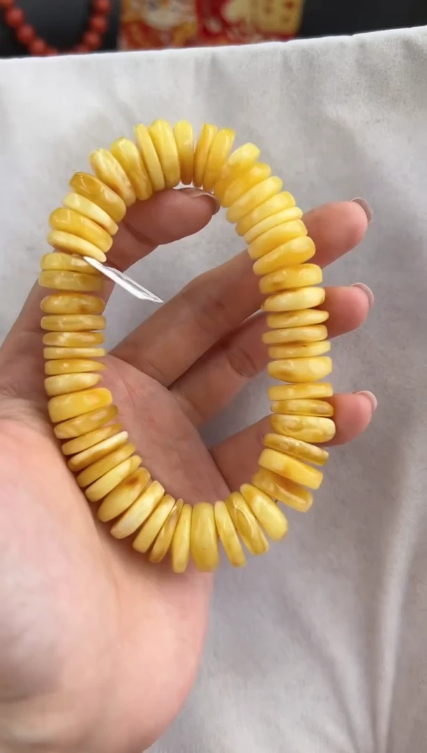 【闪购商品】琥珀裸石未镶嵌10130158-手串