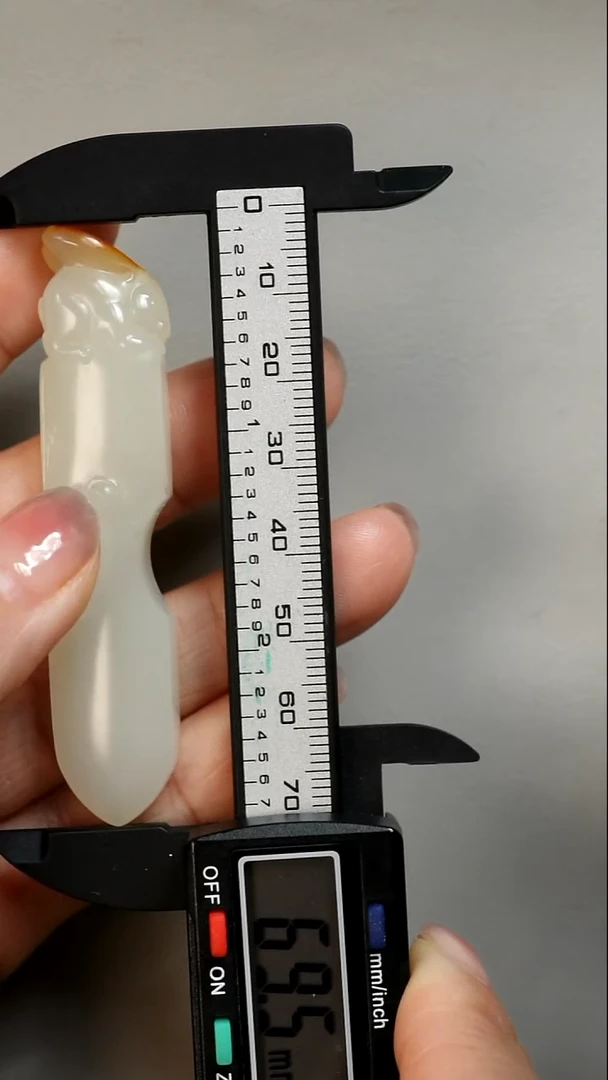 未镶嵌和田玉挂件玉兔