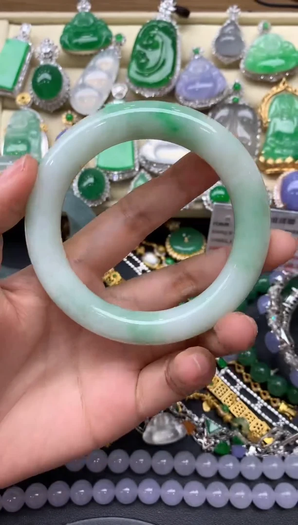 翡翠手镯未镶嵌254-中国好珍宝