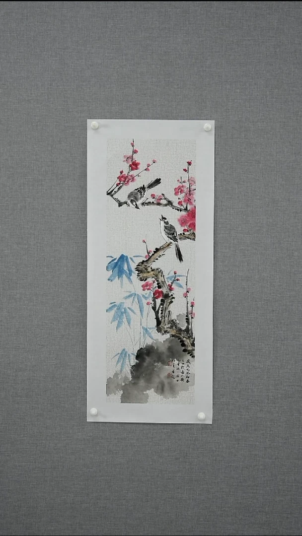 【闪购商品】绘画周一鸣-花鸟-1.5平尺-03