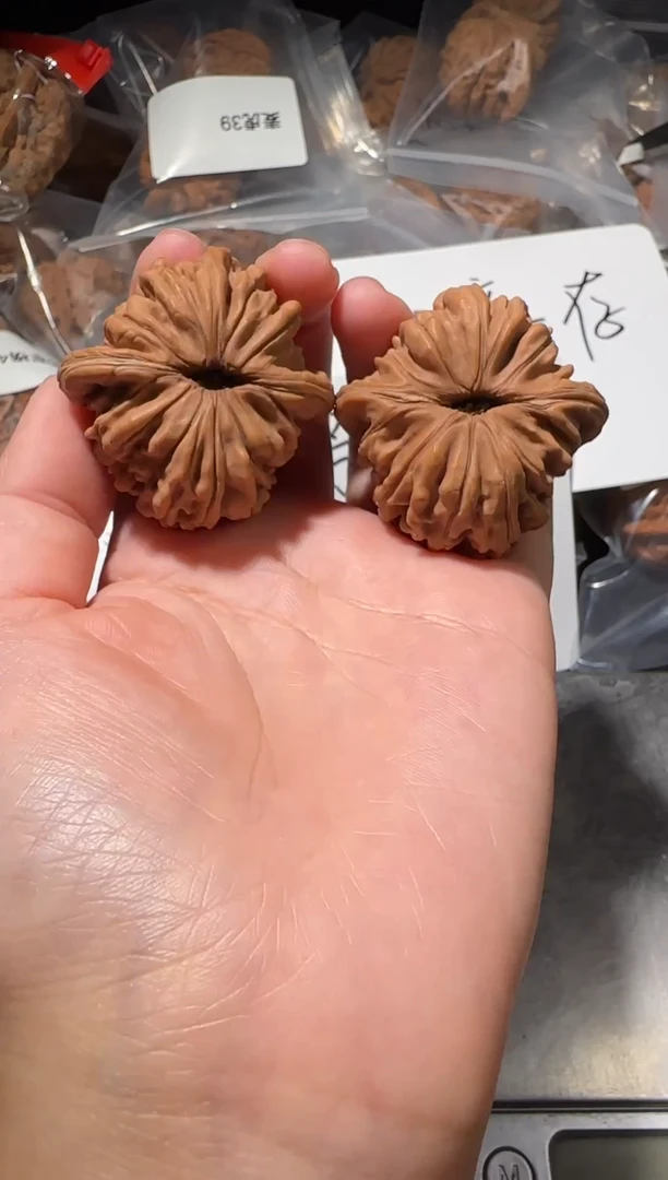 把件文玩核桃41四座楼