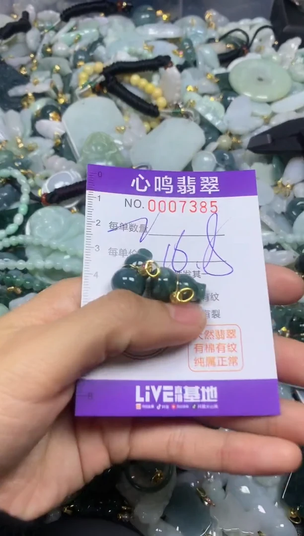 【闪购商品】翡翠颈饰未镶嵌闪购007385